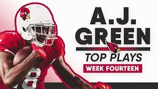 Every A.J. Green Catch from Monday Night Football | Arizona Cardinals