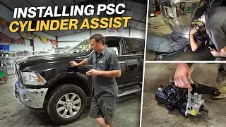 Инструкция по установке комплекта усилителя рулевого управления PSC Cylinder Assist® на автомобил...