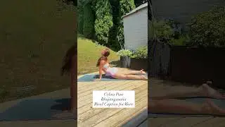 Cobra - Bhujangasana yoga flow posture asana