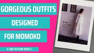 A line Pattern Book 2 for Momoko Doll Sewing
