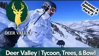 Deer Valley Skiing POV: Insta360 X3 | Tycoon, Bowl, & Trees