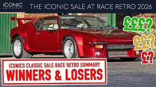 The Iconic Auctioneers Sale at Race Retro 2026 - RESULTS & ANALYSIS