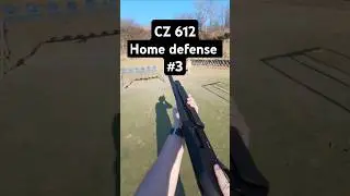 CZ 612 Home defense 3 | #czguns #cz612 #homedefense #shootingrange #shootingpractice #firsttime
