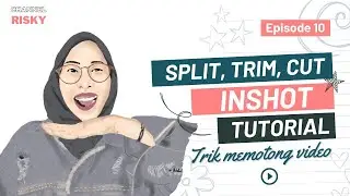 Использование Split Trim Cut в приложении InShot | очень просто для новичков