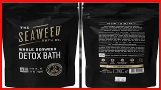 Great product -  The Seaweed Bath Co. Whole Seaweed Detox Bath, Natural Organic Bladderwrack Seaweed