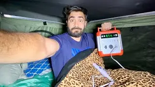 Roof Top Tent Camping With An Electric Blanket (Vatid 600w Review)