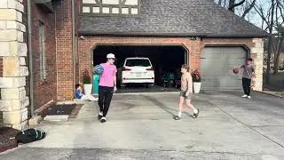 1v1 Basketball In Samuel&rsquo;s Driveway!