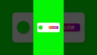 Instagram follow button Green screen Download link in bio📥 #greenscreen #aftereffects #follow #edit