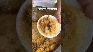 Biryani love 😍Biryani vibes #shorts