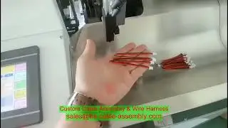 custom HARTING ix Industrial cable assembly e Tamper Detection Wire Harness