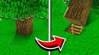 How to Make a SECRET Entrance in Minecraft! - REALMS EP46