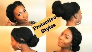 Quick and Easy Protective Styles for Natural Hair