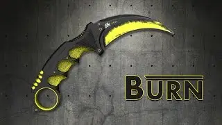 CS:GO Knife Karambit | Burn - Speedart