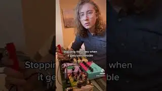 Running my electric kazoo through guitar pedals