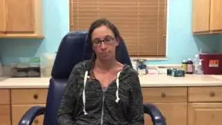 One Day After Receiving Painless Breast Implants Testimonial