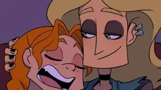 Metal family cómics - Fandub Español latino - Reny y Alastor #metalfamily #dee #glam #vicky
