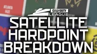 SATELLITE HARDPOINT Competitive Breakdown! Analyzing Hardpoint on Early BLACK OPS COLD WAR Map!