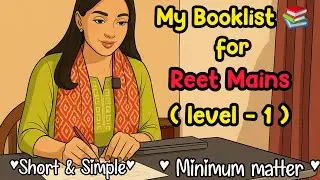 MY BOOKLIST FOR REET MAINS📚👈 ( level 1) *MUST WATCH* #reetmains #studioussunflower 