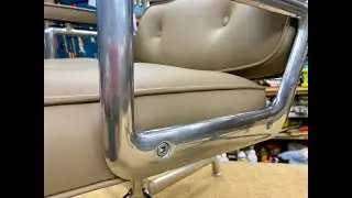 R&eacute;fection pas &agrave; pas du fauteuil de bureau eames Lobby par eames.fr, le sp&eacute;cialiste des si&egrave;ges Eames.