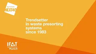 WASTE PRESORTING SOLUTIONS by MATTIUSSI ECOLOGIA