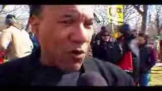 Larry Holmes Interview D.C. Protest 03-17-07
