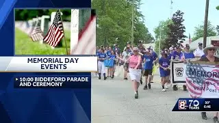 Memorial Day events happening across Maine