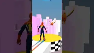 Spiderman skater stacker gameplay | android game | mobile game #gaming #shorts#funny