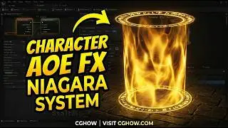 Character AOE FX in Unreal Engine Niagara