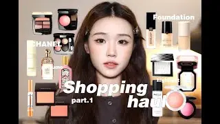 5月彩妆爆买分享₊⁺ ♡̶₊⁺专柜腮红大采购 令人失望的粉底 超爱的香水 巨闪的高光 CHANEL BURBERRY RMK GUCCI