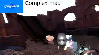Testing out the complex map with nextbots! - Garry's mod