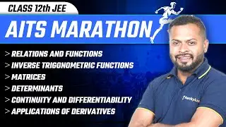 Complete Class 12th Maths in 1 Shot | AITS Marathon🔥 | JEE 2025 | Rahul Dhakad Sir | Rankplus