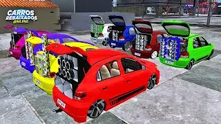 CARROS REBAIXADOS ONLINE | DUELO DE SOM DOS GOL G5 vs PALIO REBAIXADO