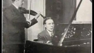 Debussy Violin Sonata - Thibaud/Cortot (1/2)