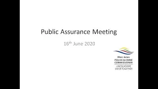 Public Assurance Meeting - 16 June 2020