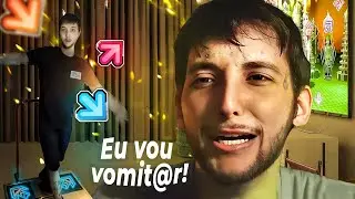 CALANGO JOGANDO NO TAPETE DE DAN&Ccedil;A