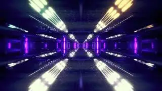 4k Abstract Background | 1080 3D Animation | Graphics Hexagonal Tunnel Animation