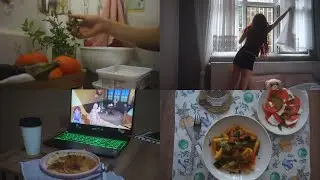 Rainy summer day diary 🍃🌦️| what I eat in a day August edition 🥙🥞✨
