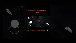 🤯 I TRANSFORMED AS GRANNY'S CROW#granny #shorts #gaming #gamer #game