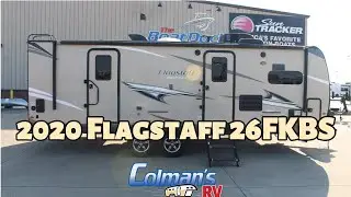 Used 2020 Flagstaff 26FKBS | Front Kitchen Luxury Travel Trailer!