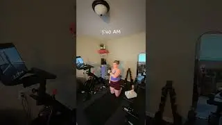 moving and grooving before 8AM #postpartumwellness #workfromhomemom 💪💛🌞