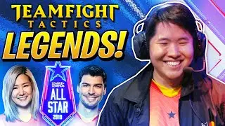 EVERYONE WILL REMEMBER THIS AS THE ULTIMATE BM! | ALL STAR 2019 TFT LEGENDS | Teamfight Tactics