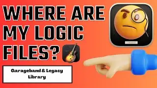Where Are My Logic Pro Files? Garage Band & Legacy Library (Access These Hidden Functions)