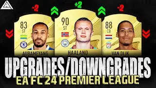 FIFA 24 (EA FC 24) | BIGGEST PREMIER LEAGUE RATING UPGRADES & DOWNGRADES | FT. Haaland, Rashford