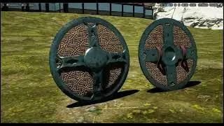 IronShield from the ManaRealms medieval/fantasy weapon pack 1 #unrealengine5 #unrealengine #blender