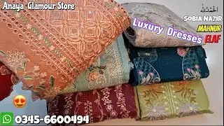 Wholesale Price | Elaf Mahnur Sobia Nazir | Luxury Lawn Dresses 2026 @anayaglamourstore