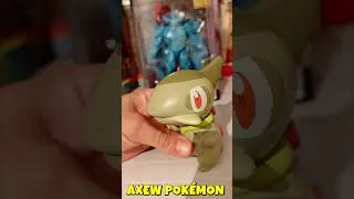 Figura de Axew Pok&eacute;mon de Mcdonald's #pokemon #toys #juguetes #axew #mcdonalds