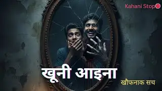 रात को शीशा मत देखना ❌ | खूनी आईना | Horror Animation Story #kahanistop