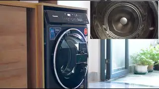 Panasonic NA V105FR1 | Wash, spin and dry sound | 1400rpm