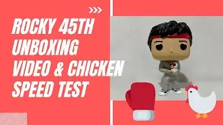 Распаковка Рокки 45-го Funko Pops + тест на скорость курицы #FunkoFunaticPH
