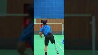 never stop fighting 💯🏸                         #devaraju #parabadminton #motivation #inspiration